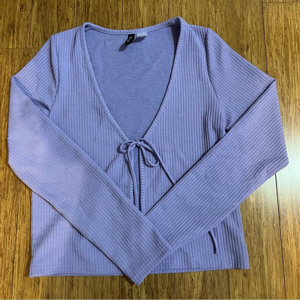 H&M Divided Light Purple Cardigan